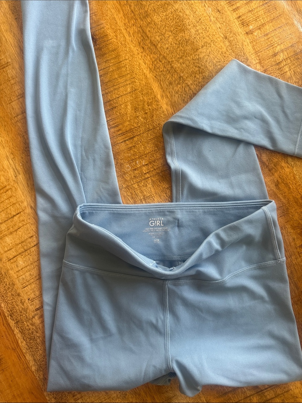 Athleta G!RL Light Blue Leggings